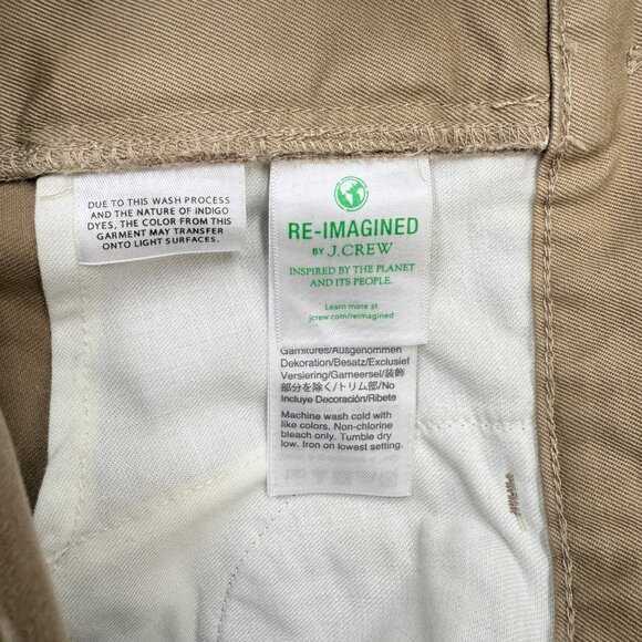 J.Crew Womens Patchwork Vintage Straight Chino Pants Size 25 NEW - Picture 8 of 14